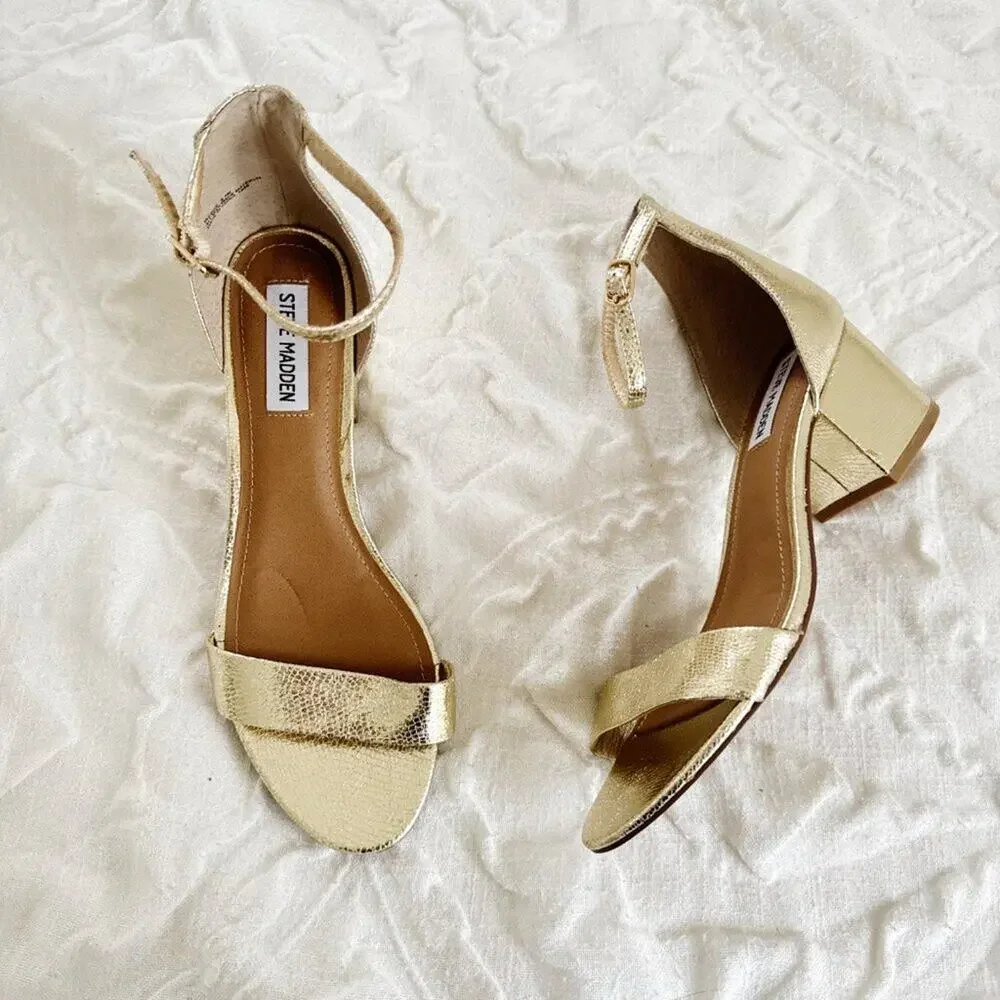 Steve Madden Irenee Ankle Strap Sandal Size 8.5 New
